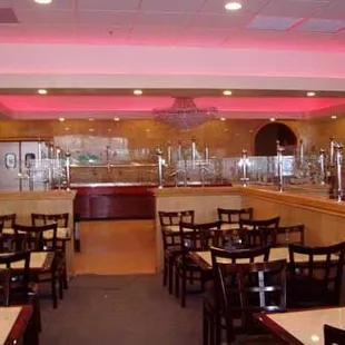 the interior of a restaurant