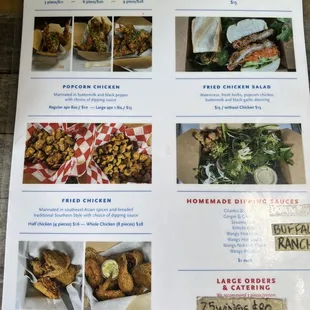 Menu August 2022