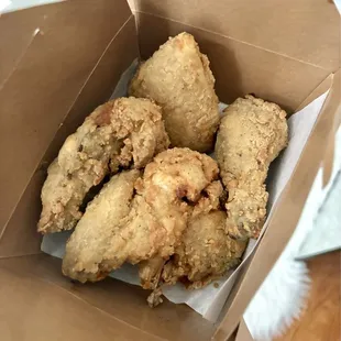 Half Fried Chicken.