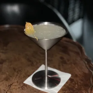 Ginger martini