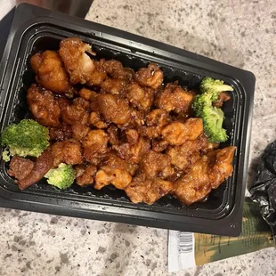 Orange chicken