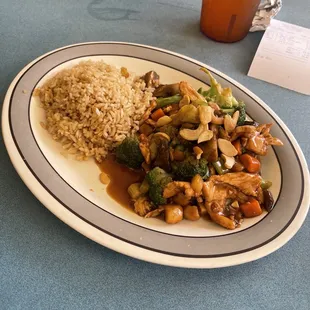 Cashew chicken