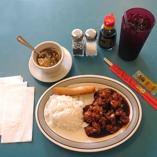 General Tso's Chicken!  YUMMY!