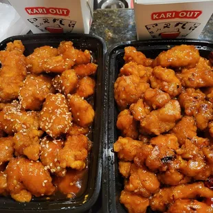 Sesame and general tso's