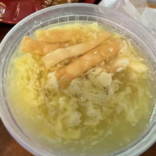 Egg drop soup