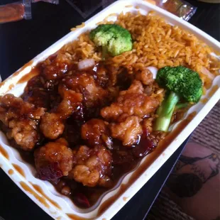 General Tso combo