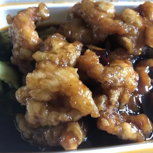 Orange chicken