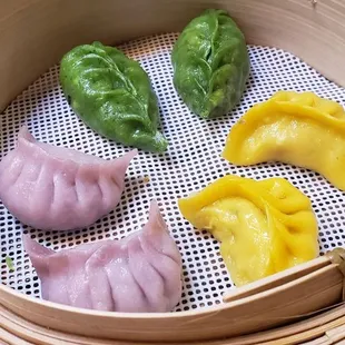 Colorful adventure dumplings