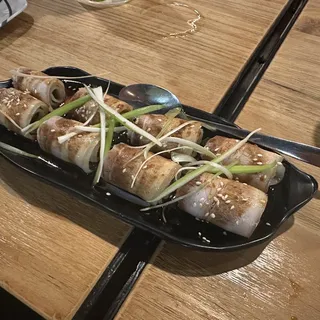 Cucumber Pork Belly Rolls