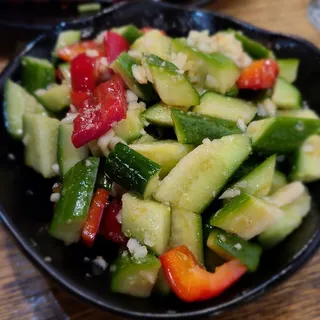 VGF Garlic Cucumber Salad