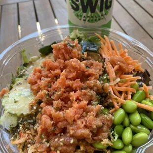 BYO spicy tuna bowl