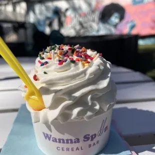 The Rainbow Ice Cream Swirl