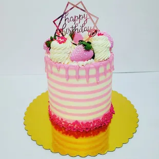 Strawberry Shortcake Cake
