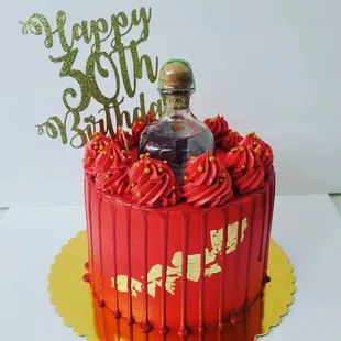 Patron Bottle Cake
