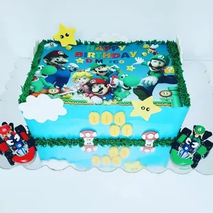 Mario Kart Cake