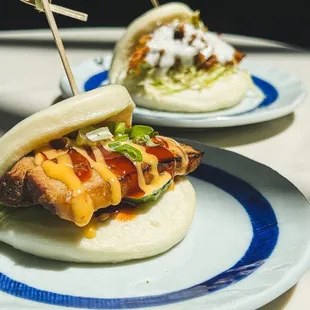 Kakuni Bun and Spicy Pork Bun