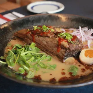 BBQ Beef Ribs Ramen