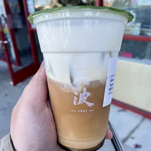 Yuenyeung Latte ( Coffee W/Milk Tea ) $5.50