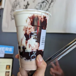 Coconut Purple Rice Taro Milk