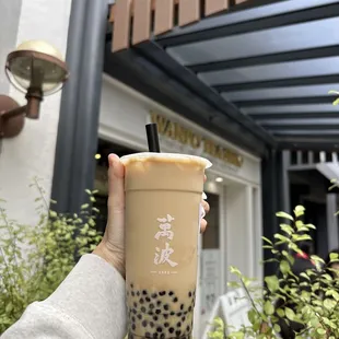 tie guan yin milk tea