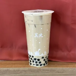 Wanpo Milk Tea with Boba