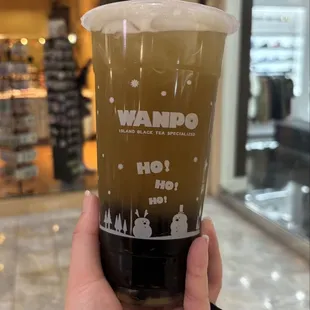 sugar cane jinxuan oolong w/ boba