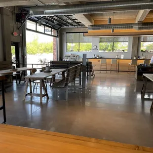 a view of the dining area