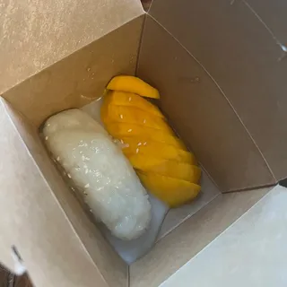 Mango and sweet sticky rice