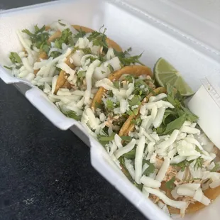 Mini Tacos - shredded chicken