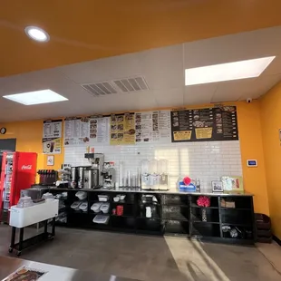Inside where you order