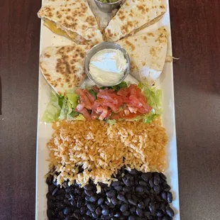 Quesadilla Plate