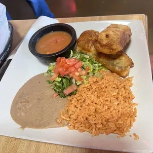 Crispy Chili Relleno Plate