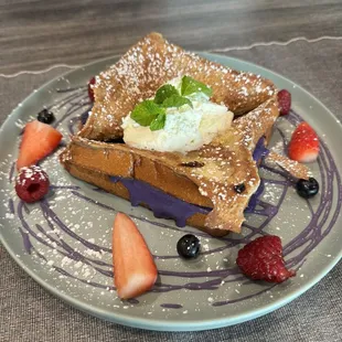 French Toast with Mixed Berries