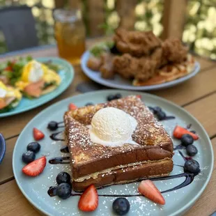 Ube French toast
