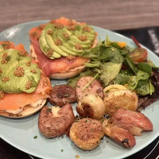 Smoked Salmon Bagel