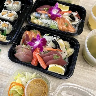 13 Pieces Sashimi Lunch