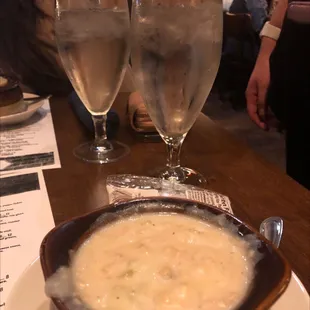 Clam chowder