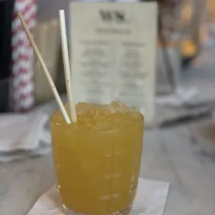 Hang ten cocktail