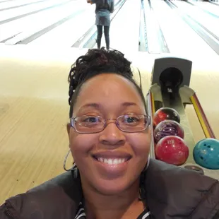 Enjoying some family time for Kids Bowl Free!