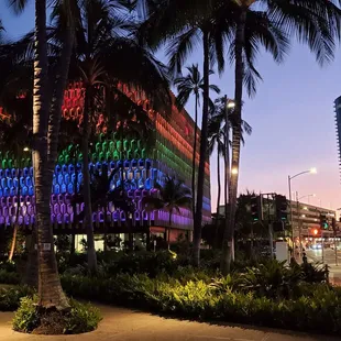 Really appreciate how Howard Huges brightens the community with lights from the iconic IBM Building at Ward Village.