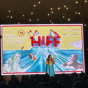 Beginning of the showcase film.