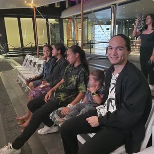 My babies!! Waiting for dad to park the truck and come in.