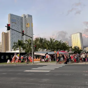 Christmas Lights Tour pick up area