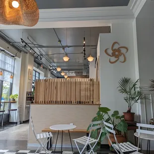 Some space to enjoy your bounty and spend time with friends.