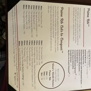 They are famous for their Prime Rib., and the eating challenges.