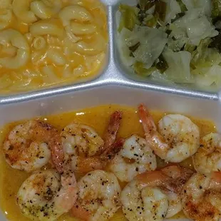 shrimp and macaroni and cheese