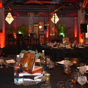 Stunning and sultry corporate event spaces for clients and brands and companies!