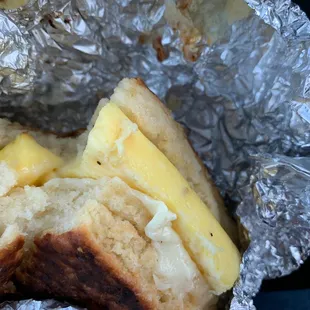 Sausage Egg and Cheese Sandwich