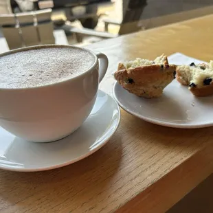 Tea and a muffin