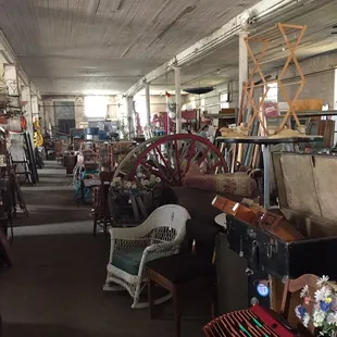 Interior of the architectural salvage store part 5